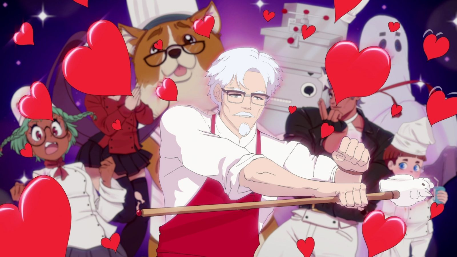 KFC to Launch I Love You Colonel Sanders A Finger Lickin Good Dating  Simulator Later in September  Scioto Post